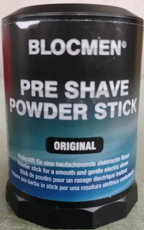 2028 Blocmen 640139733047 Pre-shave Powder Stick 60g Exp 10/2028