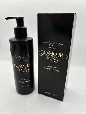 Booty Parlor 842257001917 Glamour Puss Intimate Shave Cream 8oz