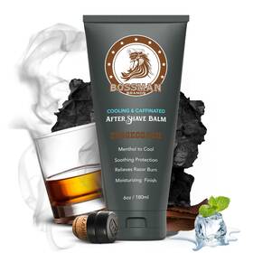 Bossman 617566986770 Cooling After Shave Balm For Men Soothes With Menthol Caffeine Tea Tree