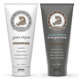 Bossman 742779718181 Silk Lotion Shaving Cream And Cooling After Shave Combo - Stagecoach