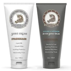 Bossman 742779718181 Silk Lotion Shaving Cream And Cooling After Shave Combo - Stagecoach