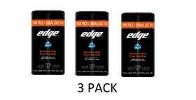 Branded 313041679686 3 Pack Edge Sensitive Skin Shave Gel For Men With Aloe Twin 14 Oz
