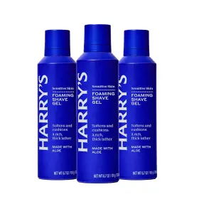 Branded 445046499471 Harrys Shave Gel - Shaving With An Aloe Enriched Formula 3 Pack