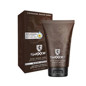 Branded 654984329846231 Saxon Post Shave Cream With Woodspice Scent 3.4 Ounce
