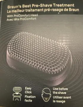 0137177306 Braun 20144599/ Brauns Series 9 Pro Best Pre-shave Treatment Procomfort Head Releases Hair 0137177306 Braun 20144599/ Brauns Series 9 Pro Best Pre-shave Treatment Procomfort Head Releases Hair