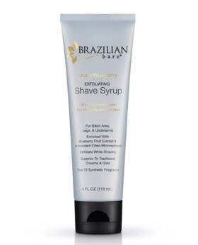 Brazilian Bare 855376001546 Brazillian Tropical Coconut Extra Moisturizing Shave Syrup 4 Fl. Oz