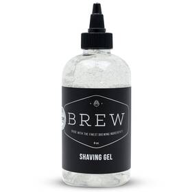 Brew Grooming 863886000423 Beard Shave Gel By - Clear For Perfect Edging And Smooth Shaving Made Wit
