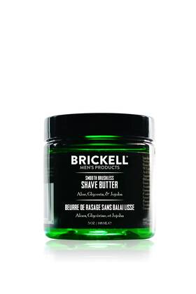 Brickell Mens Products Sc134 Smooth Brushless Shave Butter For Men Natural And Organic Smo