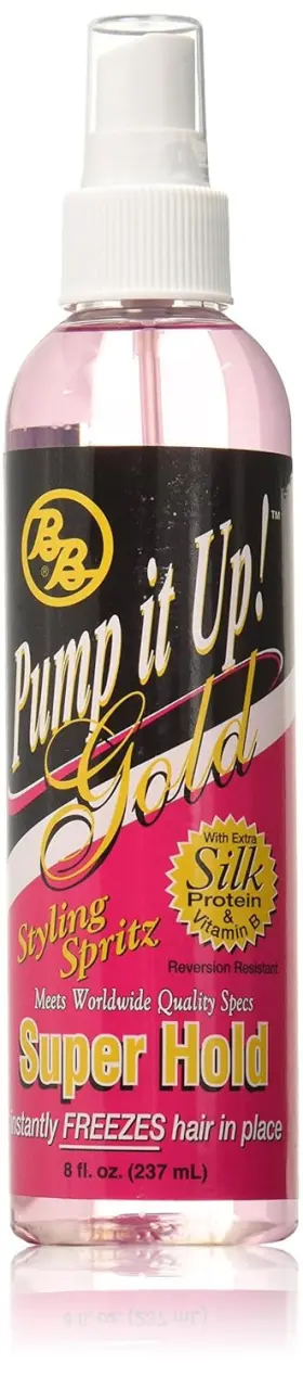 Hbf-jjj-omgh-mh2678 Bronner Bros Brothers Pump It Up Spritz Gold 8 Ounce Hbf-jjj-omgh-mh2678 Bronner Bros Brothers Pump It Up Spritz Gold 8 Ounce