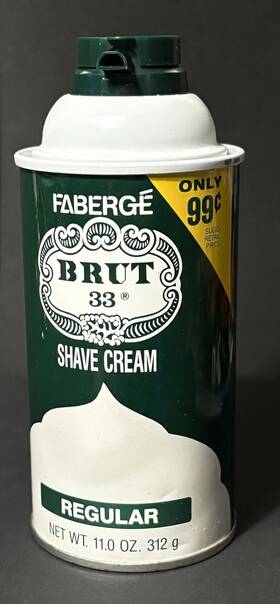 Brut 070730099124 Nos Vintage Faberge Shave Cream Regular 11 Oz. Made In Usa