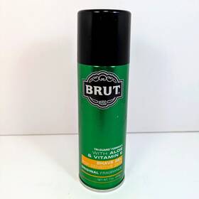 Brut 827755070481 Shave Gel Sensitive Original Fragrance Tri-guard Aloe Vitamin E 7oz 2005