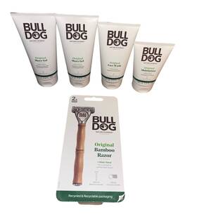 Bull Dog Bd48904 Lot Of Bulldog Skincare For Men - Razor Shave Gel Moisturizer Face Wash New