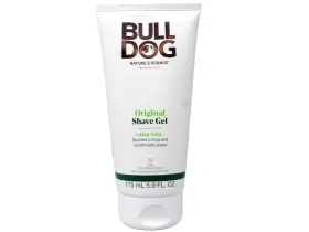 Bulldog 748616200581 Original Shave Gel For Men Aloe Vera Enriched Delivers A Close And Comfortabl