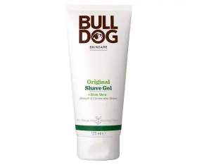 Bulldog 966230310756 Skincare For Men Original Shave Gel With Aloe Vera 5.9 Ounce Pack Of 6