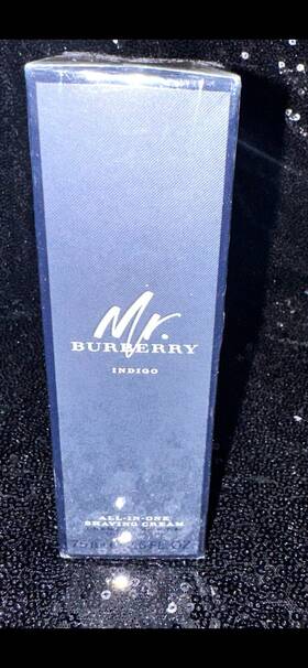 Burberry 045551783526 Mr. Indigo Shaving Cream - .75ml / 2.5 Fl. Oz. New Sealed
