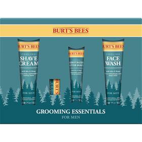 Burts Bees 744110562705 Gifts Ideas - Grooming Essentials Kit 4 Products For Men Cooling
