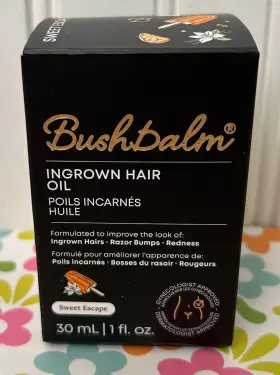 Bushbalm 672975293017 Bush Balm Ingrown Hair Oil Sweet Escape 1 Oz New In Box
