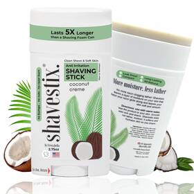 By Frescabella 711181583120 Shavestix Shaving Cream Stick 2.75 Oz - Stocking Stuffers Travel Size Toiletries