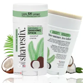 By Frescabella 711181583120 Shavestix Shaving Cream Stick 2.75 Oz - Stocking Stuffers Travel Size Toiletries