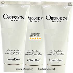 Calvin Klein As1881 Vintage Obsession For Men 3.4 Fl Oz/100 Ml A/s And After Shave Set