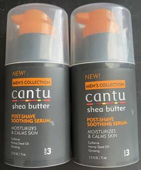Cantu 817513016936 2x Mens Collection Shea Butter Post-shave Soothing Serum 2.5 Oz Each