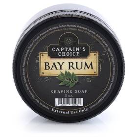Captains Choice 088057085157 Bay Rum Shaving Soap - 5 Oz
