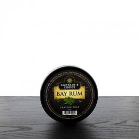 Captains Choice 878941 Shaving Soap Bay Rum