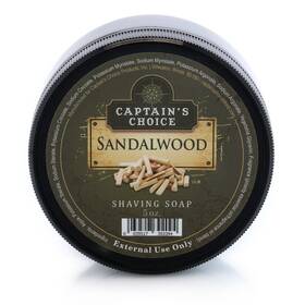 Captains Choice Sf10074017 Sandalwood Shaving Soap 5 Ounces