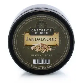 Sf10074017 Captains Choice Sandalwood Shaving Soap 5 Ounces