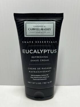 Caswell-massey 008292301447 Shave Cream Eucalyptus 2oz New Free Shipping