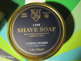 Caswell-massey 008292401956 Lx 48 Handmade Shave Shaving Soap 5.2oz Sealed Tin New In Box