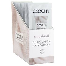 Classic Erotica - Holiday Coo1001-99d Coochy Shave Cream-au Natural Conditioner And Moisturizer 15ml Foil Display Of 24