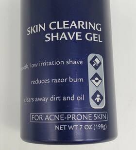 Clearasil 839977009149 Shave Gel 7oz Skin Clearing Acne Prone Sensitive Discontinued Nos