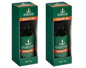 Clubman Pinaud 010117169019 Shave Oil For Men Moisturizes Skin 30 Ml / 1 Oz - 2pc Combo