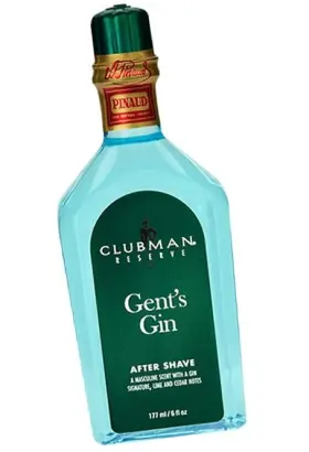 Clubman Pinaud 070066011012 Reserve - Gents Gin After Shave Lotion 6 Fl Oz