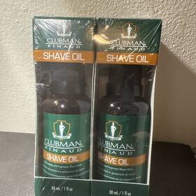 Clubman Pinaud 070066280043 Shave Oil A Pre-shave Or Stand Alone Lubricant For Smooth 1oz