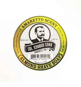 Col. Conk Products Inc. 788475000014 Almond Shave Soap