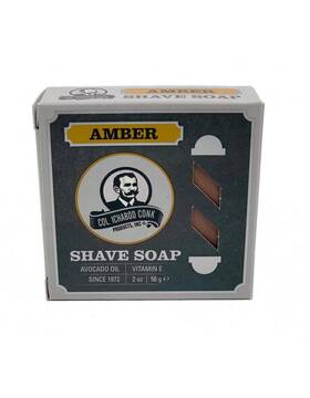Col. Conk Products Inc. 797142921576 Col. Ichabod Mens Amber Shaving Soap Shave Bar Sm