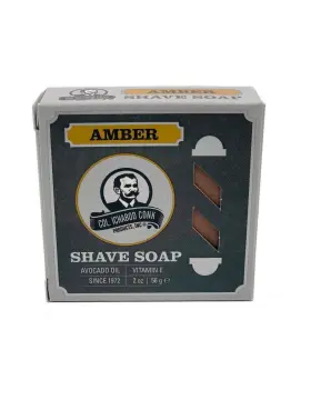 Col. Conk Products Inc. 797142921576 Ichabod Mens Amber Shaving Soap Shave Bar Sm