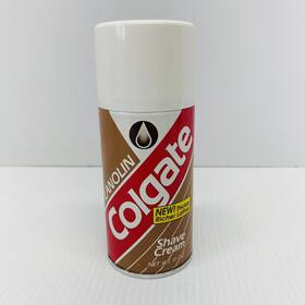 Colgate 035000855008 Vintage Lanolin Shave Cream Shaving Foam 11 Oz. Read