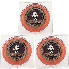 Colonel Conk 783318891835 Col. Amber Shave Soap 2.25 Ounce Pack Of 3