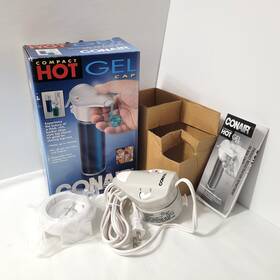 Conair 074108017949 Vtg Open Box New 2003 Hgm15 Compact Hot Gel Cap Dual Voltage Travel