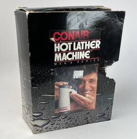 Conair 074108313102 Vintage Nib Hot Lather Machine Hlm1n 1989 Joe Namath Box Never Used