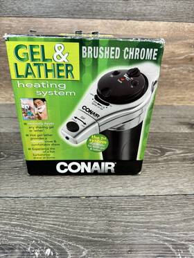 Conair Hgl2 Heating System Hot Gel Shave Cream Lather Machine New
