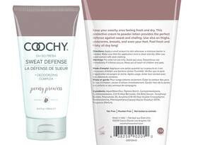 Coochy 638258902090 Deodorizer Cream To Powder Anti-chafe No Sweat Deodorant Body Defense Talc Free