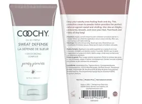 Coochy 638258902090 Deodorizer Cream To Powder Anti-chafe No Sweat Deodorant Body Defense Talc Free