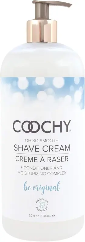 Coochy 801274685241 Intimate Shaving Be Original Cream 32 Oz Moisturizing Sensitive Skin