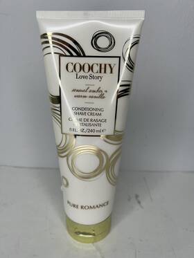 Coochy 841956043433 Pure Romance Love Story Conditioning Shave Cream 8fl Oz New