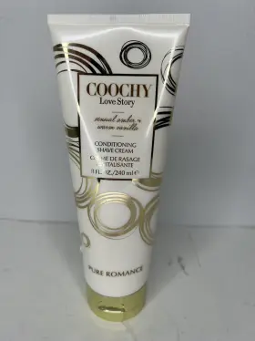 Coochy 841956043433 Pure Romance Love Story Conditioning Shave Cream 8fl Oz New
