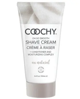 Coo1001-03 Coochy Shave Cream 3.4oz - Au Natural